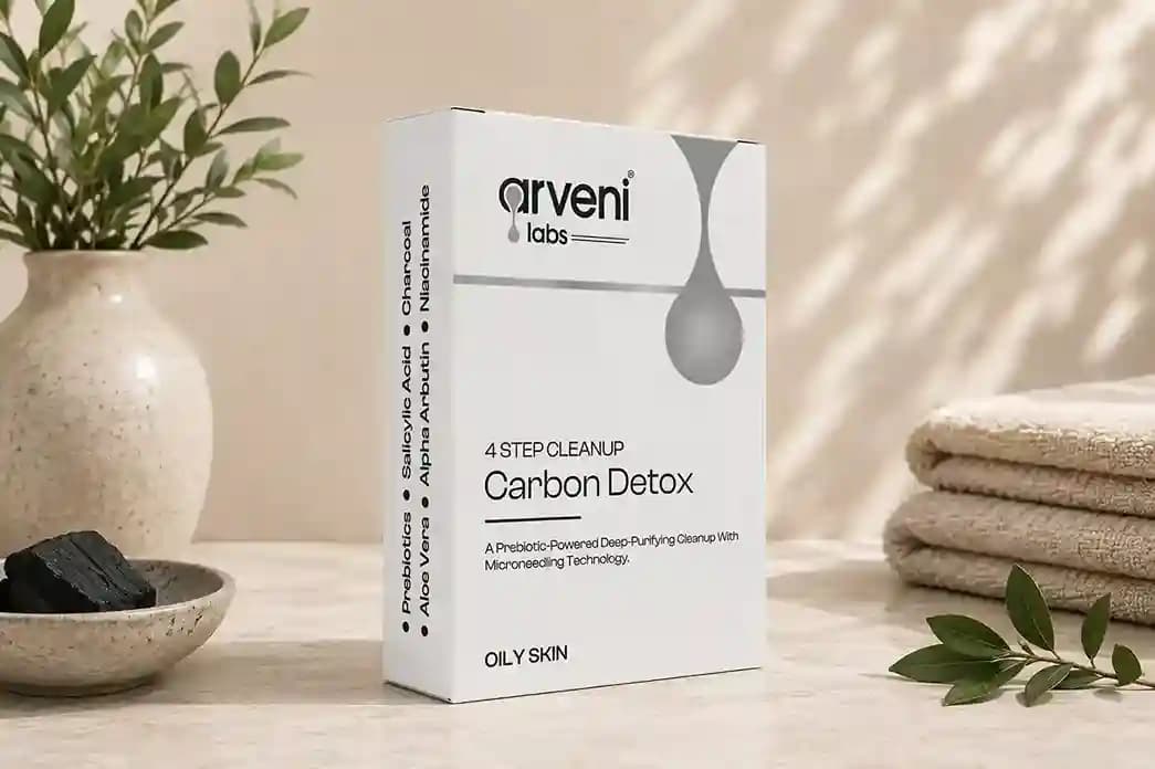 ARVENI LABS 4 Step Cleanup – Carbon Detox