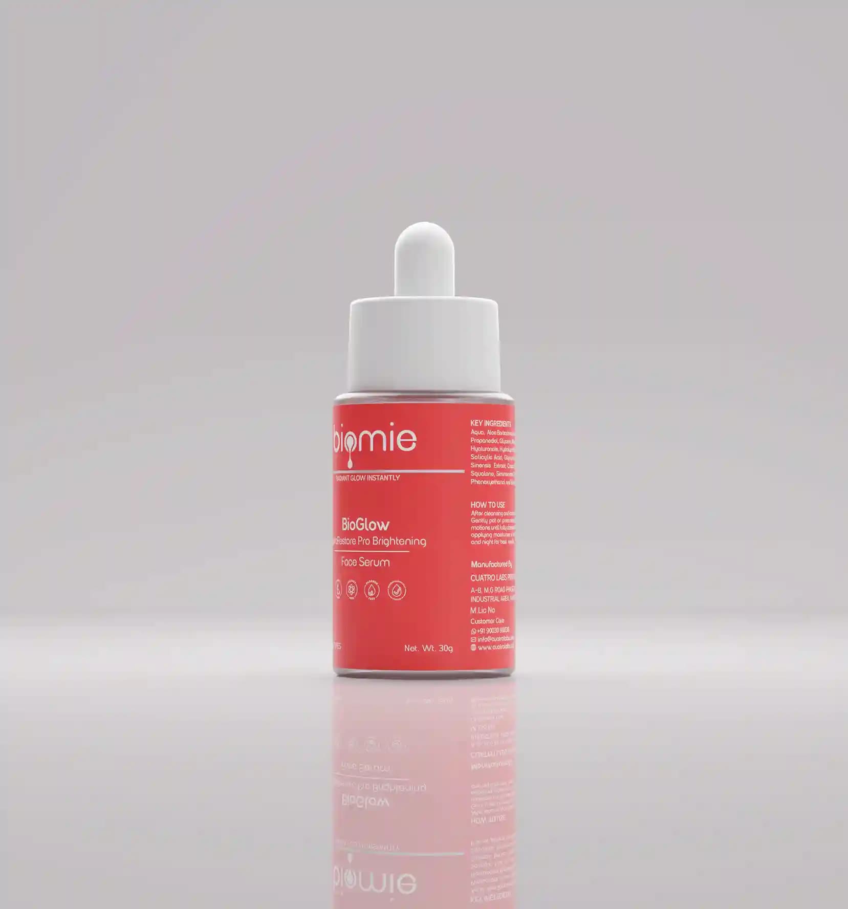 Biomie BioGlow HydraRestore Pro Brightening Face Serum